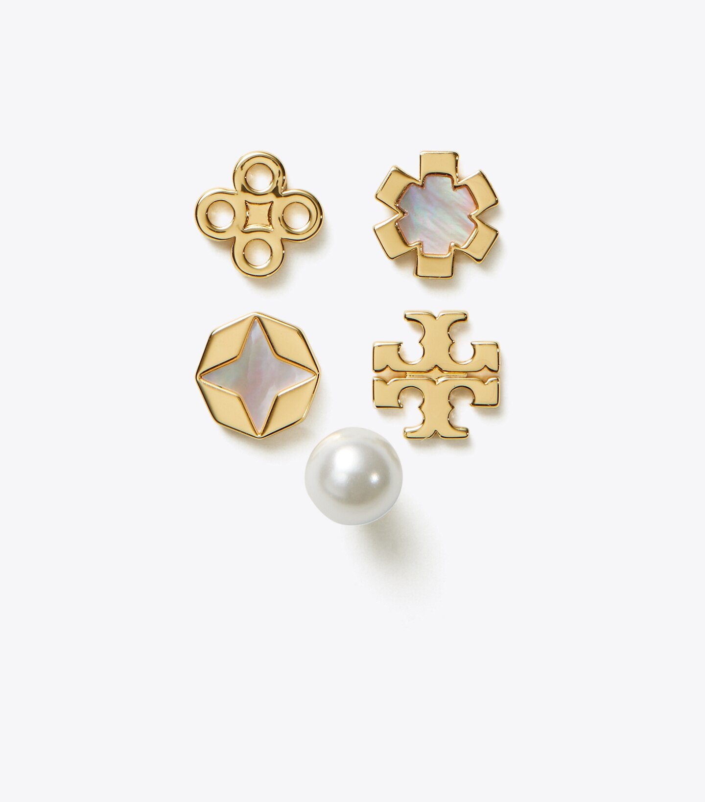 Kira Clover Stud Earring Set