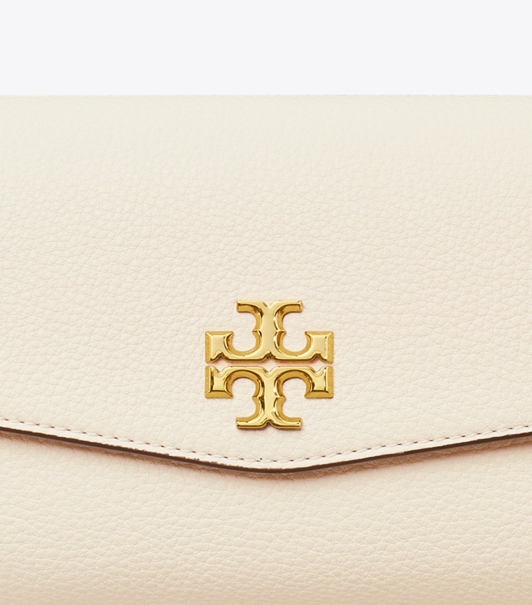 Tory Burch designer clutches Kira Clutch in New Cream detail