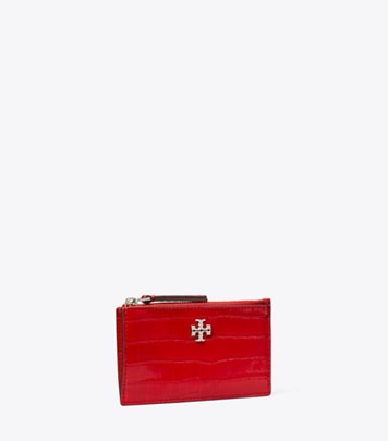 カードケース・名刺入れ Tory Burch Kira llic Leather Card Holder Kira Diamond Quilt Card Case: Women's Designer Card Cases