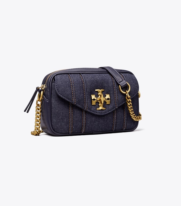 Tory burch kira camera bag black sale