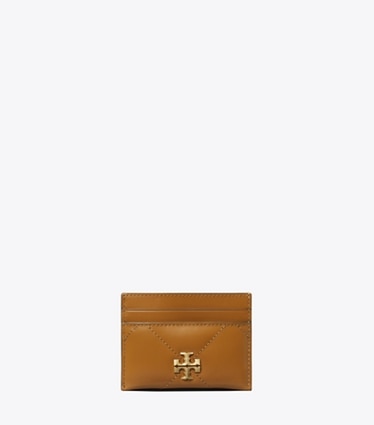 カードケース・名刺入れ Tory Burch Tory Burch Fleming card/business card wallet 1526 Fleming Soft Metallic Square Quilt Zip Card Case: Women's