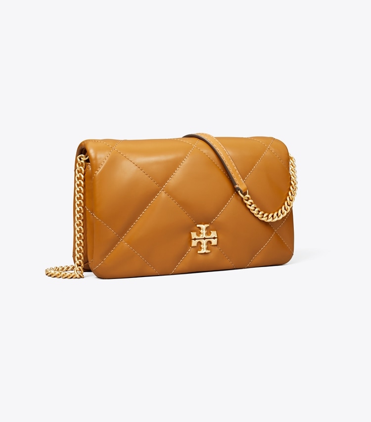 Kira Diamond Quilt Chain Wallet: Women's Designer Mini Bags | Tory Burch