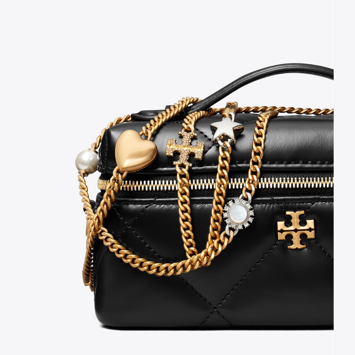 TORY BURCH  KIRA NWOT BARRETTE  DUST BAG TORY BURCH Kira Diamond quilted leather shoulder bag | NET-A  main image 3