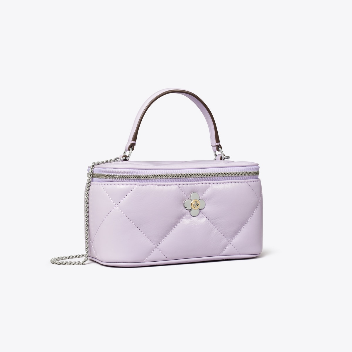 Kira Diamond Quilt Clover Vanity Case: Women's Handbags