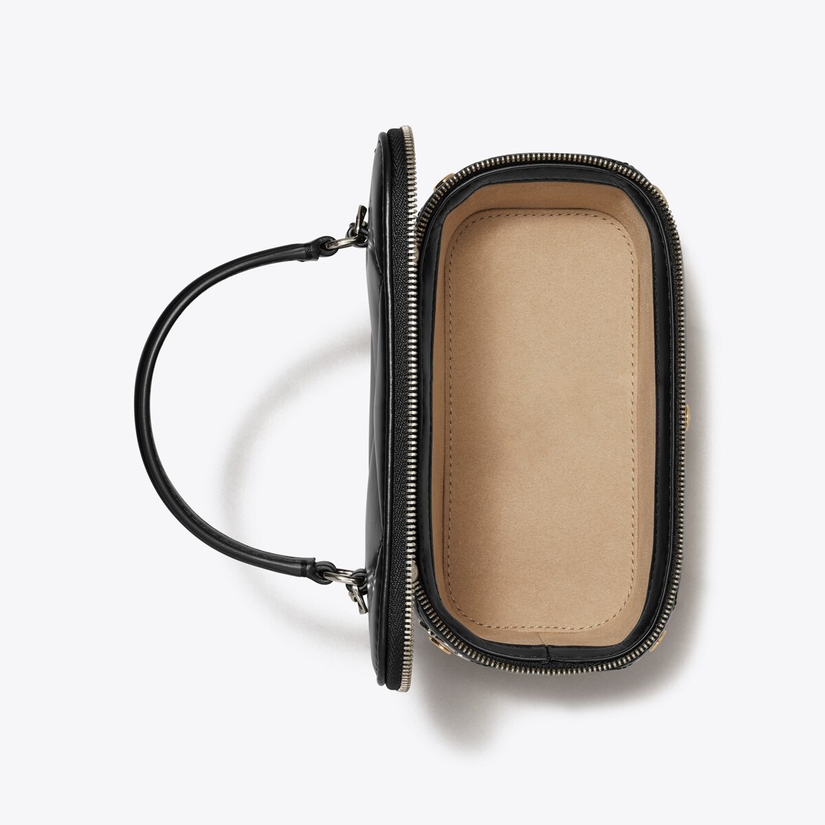 Kira Diamond Quilt Clover Vanity Case: Women's Designer Mini