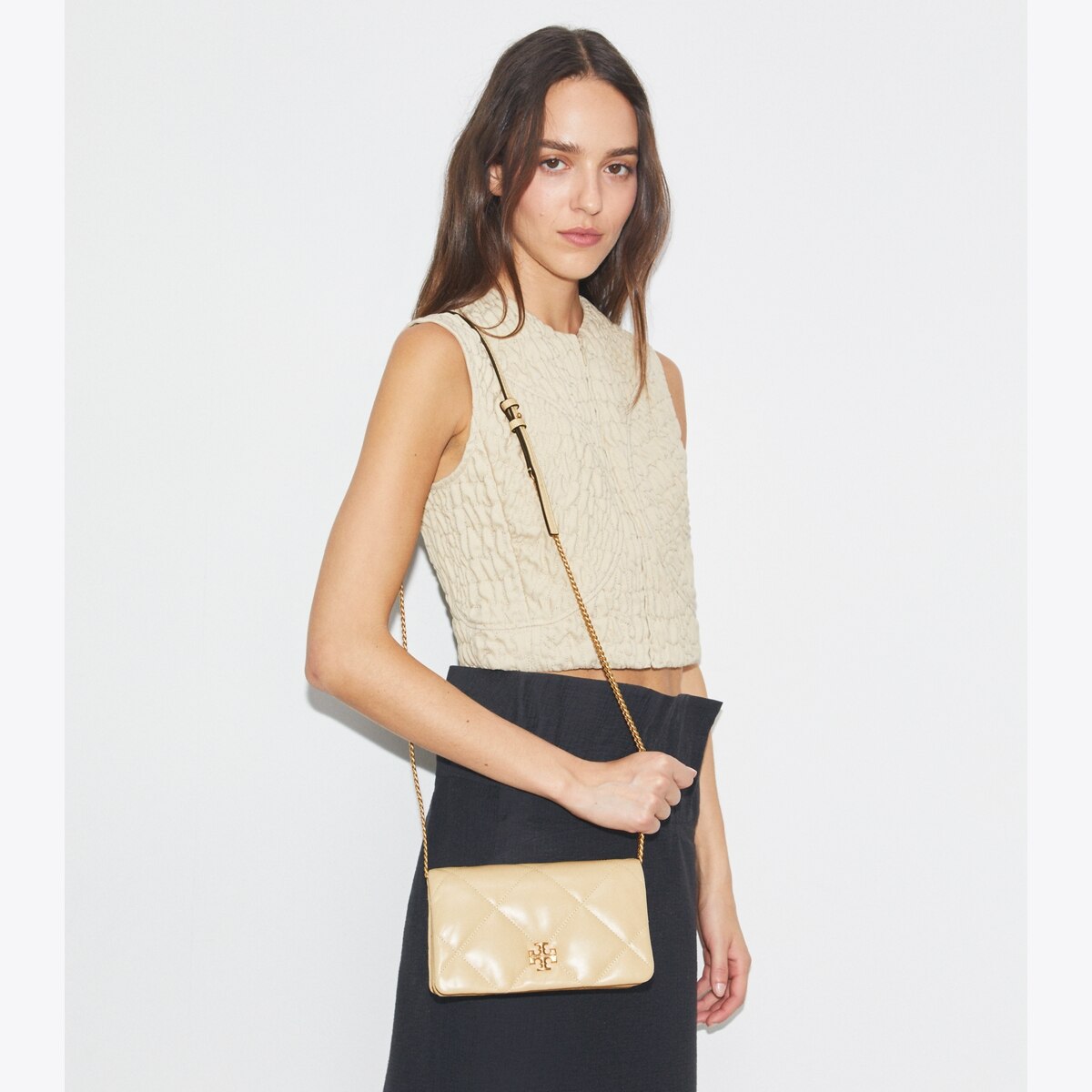 Kira Diamond Quilt Crossbody: Women's Designer Mini Bags