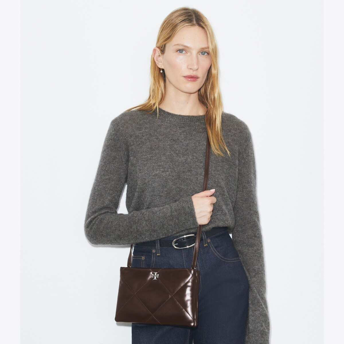 Kira Diamond Quilt Crossbody Bag: Women's Designer Crossbody Bags