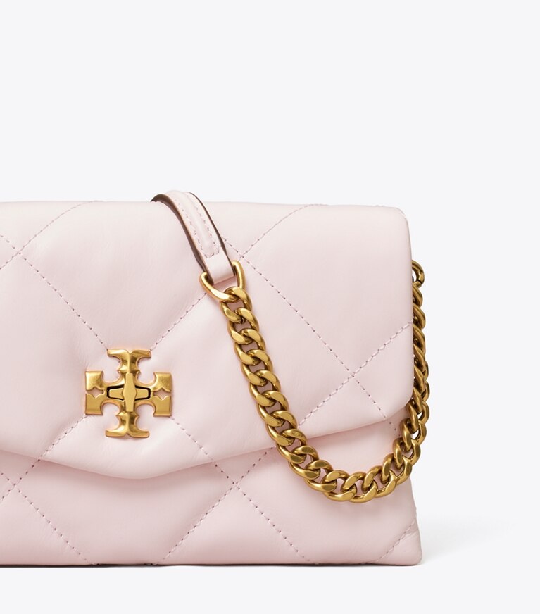 【送料関税込み】Tory Burch KIRA DIAMOND QUILTED CHAIN WALLET Tory Burch Women's Kira Diamond Quilt Chain Wallet, Blanc