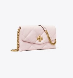【送料関税込み】Tory Burch KIRA DIAMOND QUILTED CHAIN WALLET Kira Diamond Quilt Crossbody: Women's Designer Mini Bags