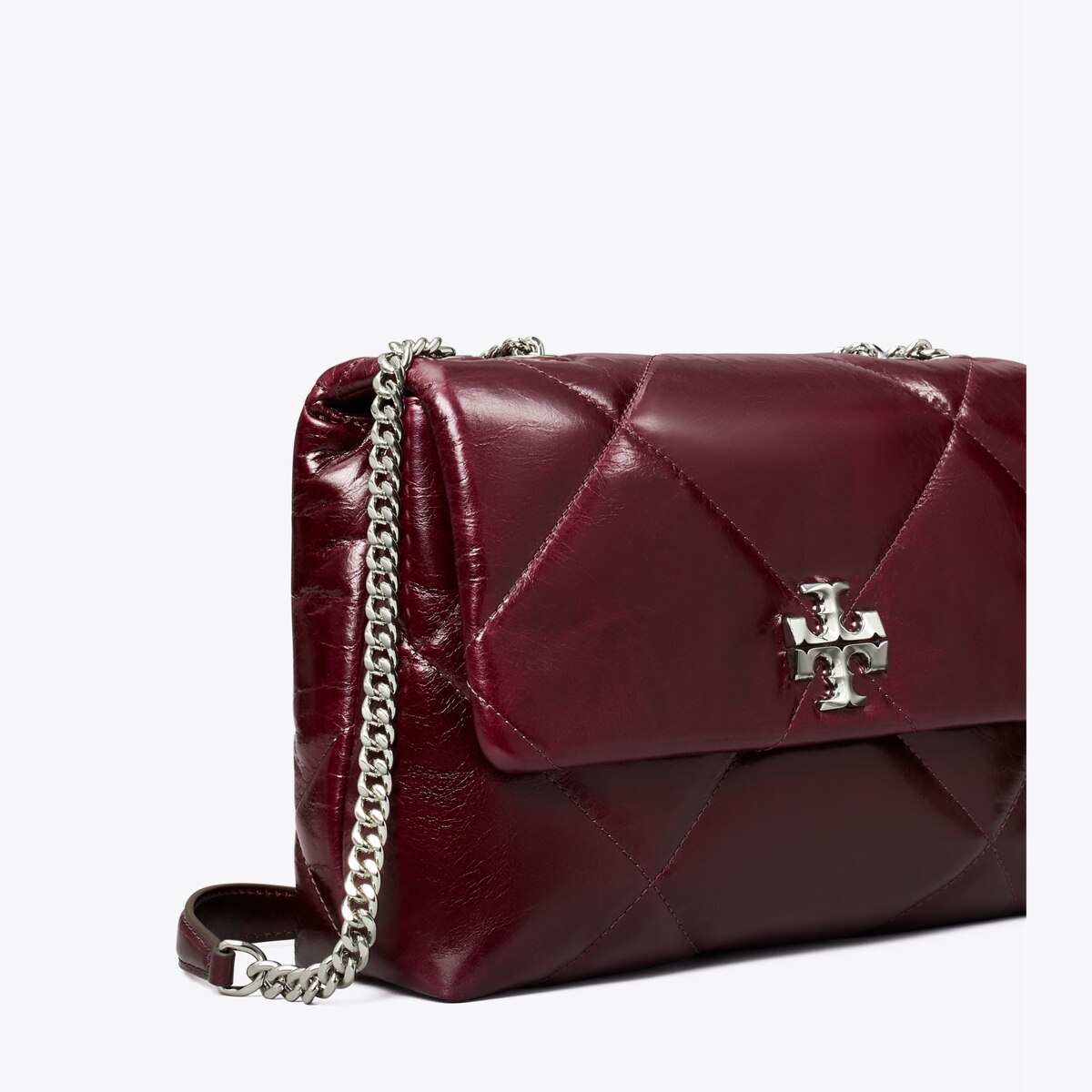 Kira Diamond Quilt Distressed Shoulder Bag: Women's Handbags