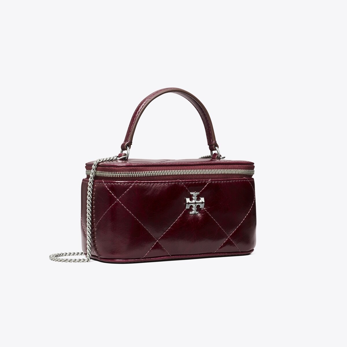ファッション雑貨・小物その他 Kira Diamond Quilt Vanity Case Kira Diamond Quilt Clover Vanity Case: Women's Designer Mini