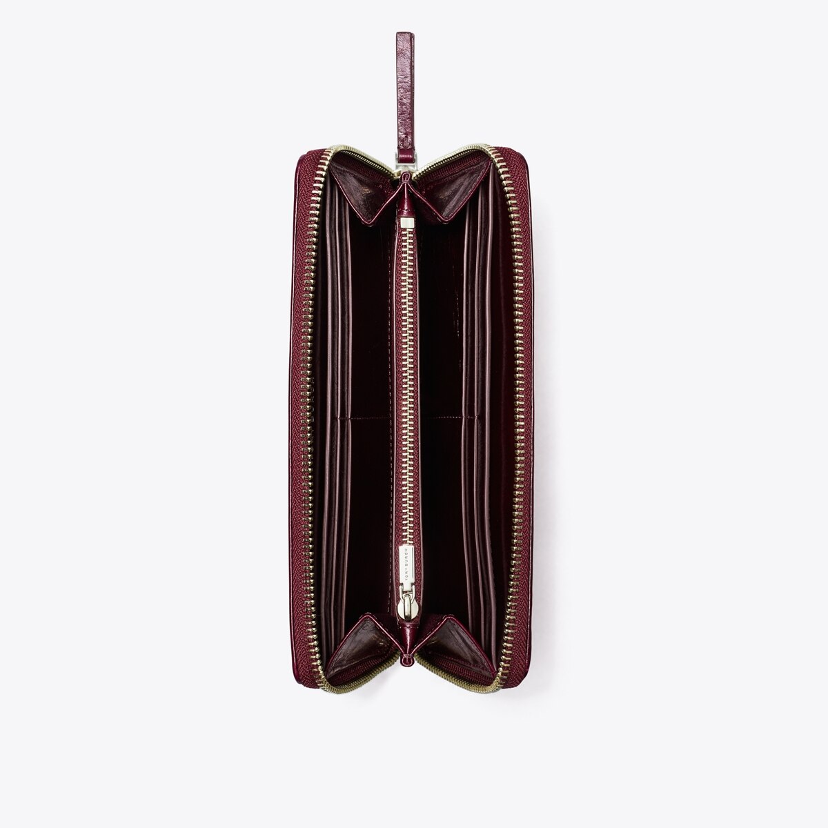 TORYBURCH KIRA MIXED-MATERIALS ZIP 財布 TORY BURCH トリーバーチ 三つ折り財布 Tory Burch KIRA MIXED