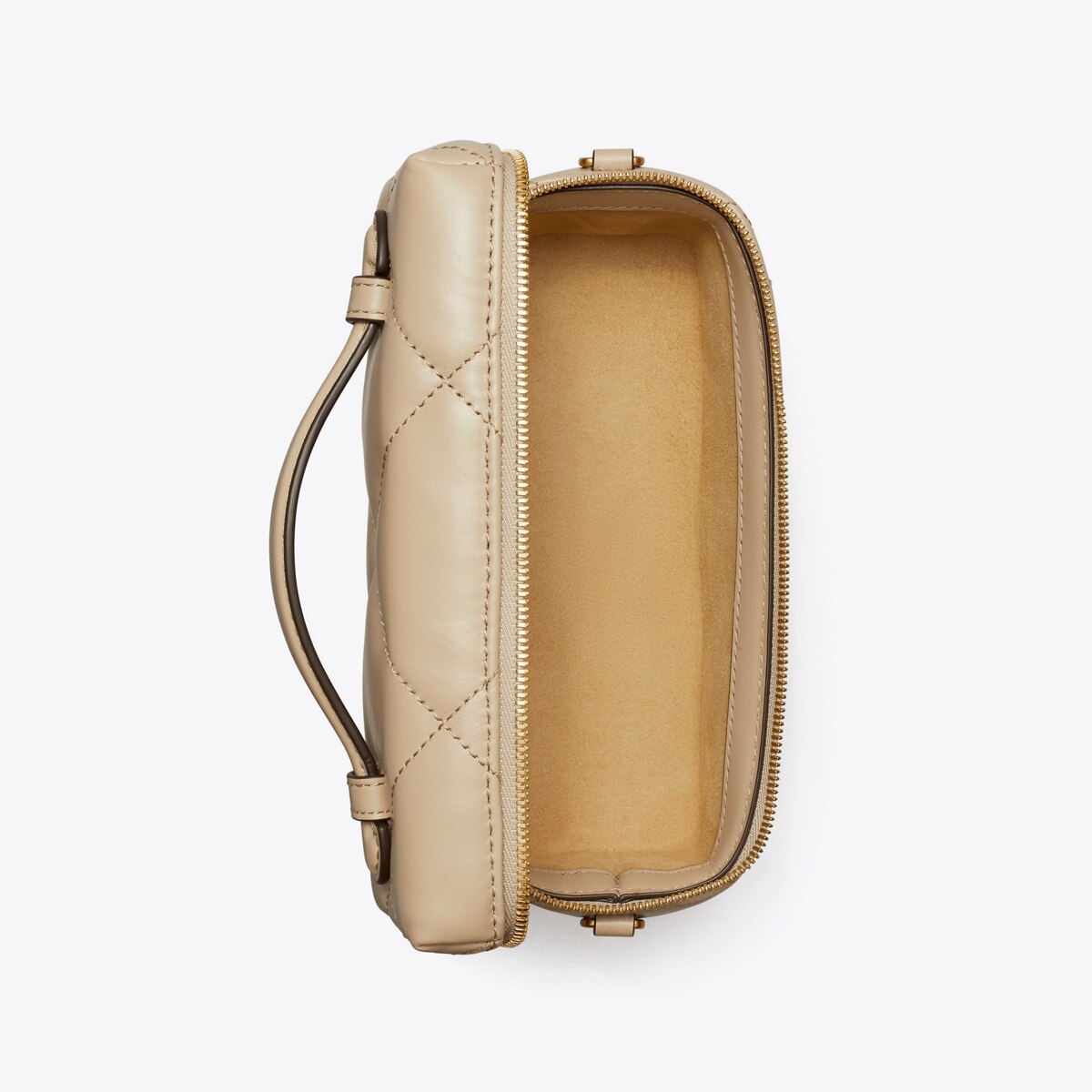 Kira Diamond Quilt East-West Vanity Case: Women's Designer