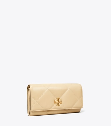 Kira Diamond Quilt Zip Continental Wallet: Women's Designer