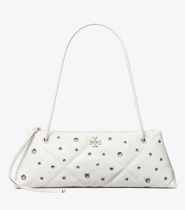Tory Burch designer ショルダーバッグ キラ ダイヤモンドキルト グロメット イーストウエスト ショルダーバッグ in Multi front