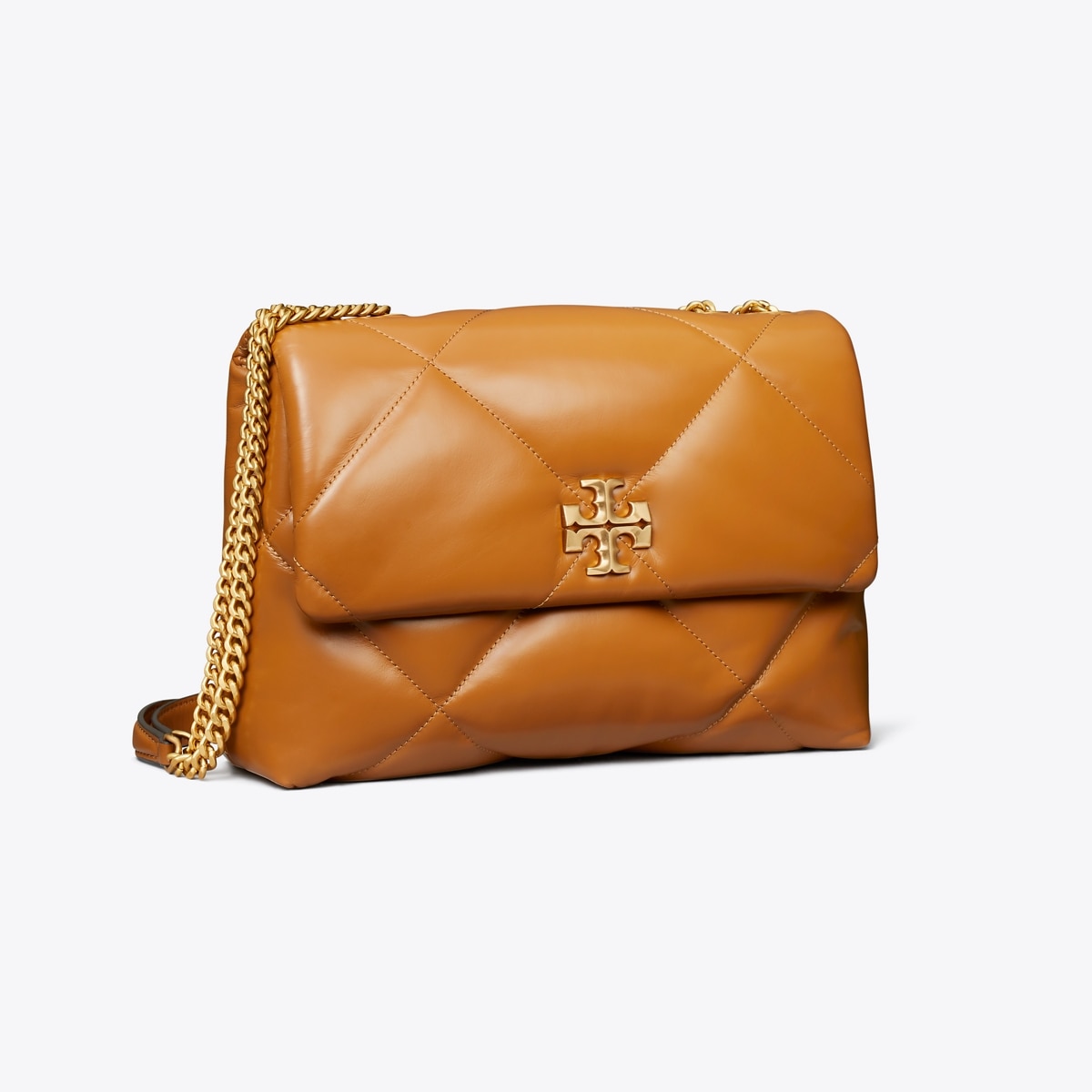 ショルダーバッグ・ポシェット Tory Burch Kira Diamond Quilt Small Convertible Shoulder Bag Kira Diamond Quilt Shoulder Bag: Women's Designer Shoulder