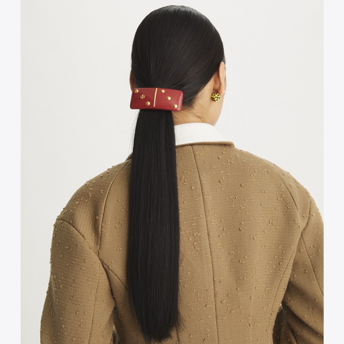 海外発送 トリーバーチ バレッタ KIRA DOMINO BARRETTE Kira Domino Barrette: Women's Designer Hair Pins | Tory Burch