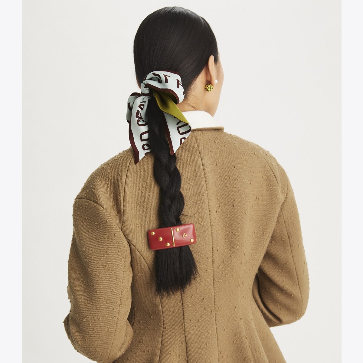 海外発送 トリーバーチ バレッタ KIRA DOMINO BARRETTE Kira Domino Barrette: Women's Designer Hair Pins | Tory Burch