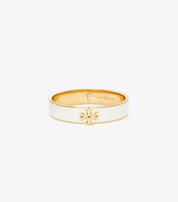 Serif-T Enameled Stackable Bracelet: Women's Designer Bracelets | Tory Burch