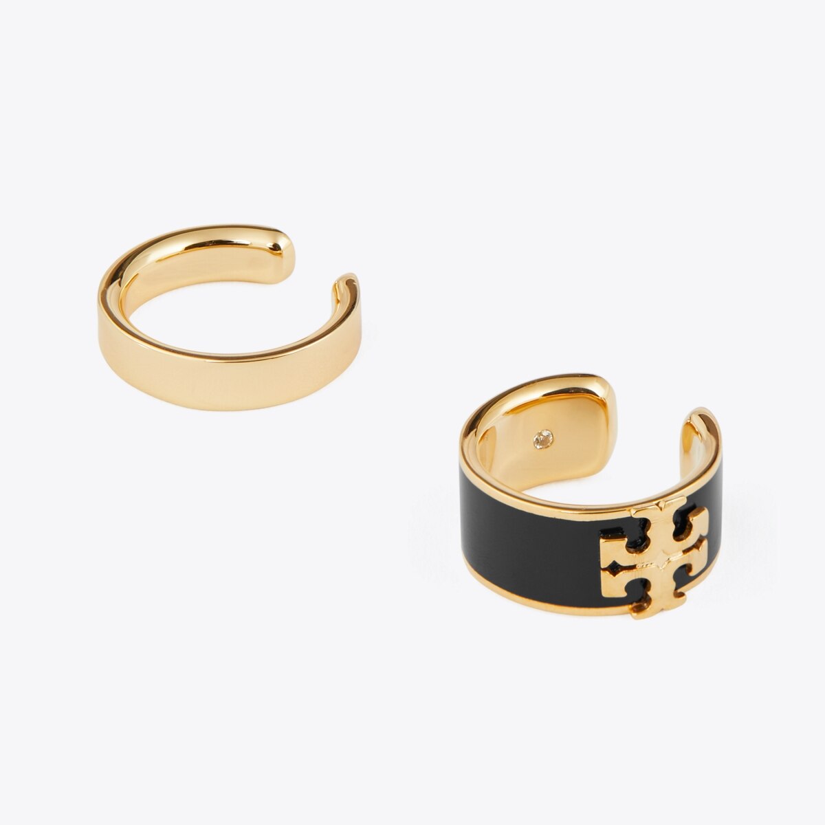 Kira Enamel Ear Cuff Set: Women's Designer Earrings | Tory Burch