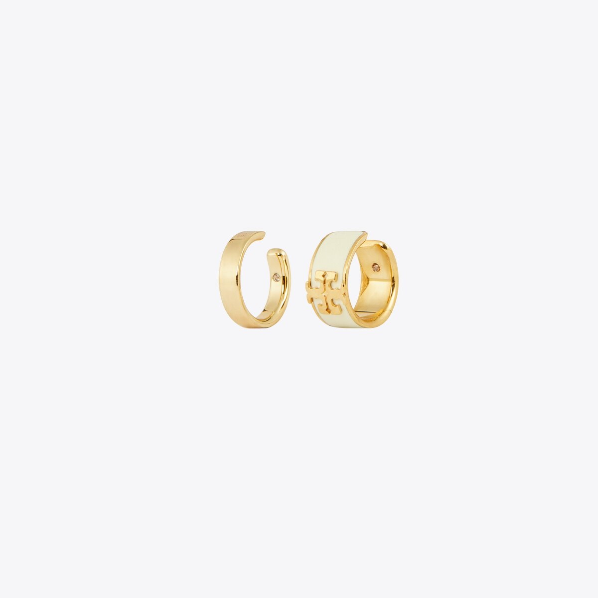 人気ブランドの新作 kira-enamel-ear-cuff-set-front アクセサリー