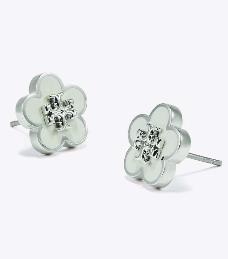 Kira Enamel Flower Stud Earring: Women's Jewelry | Earrings | Tory Burch UK