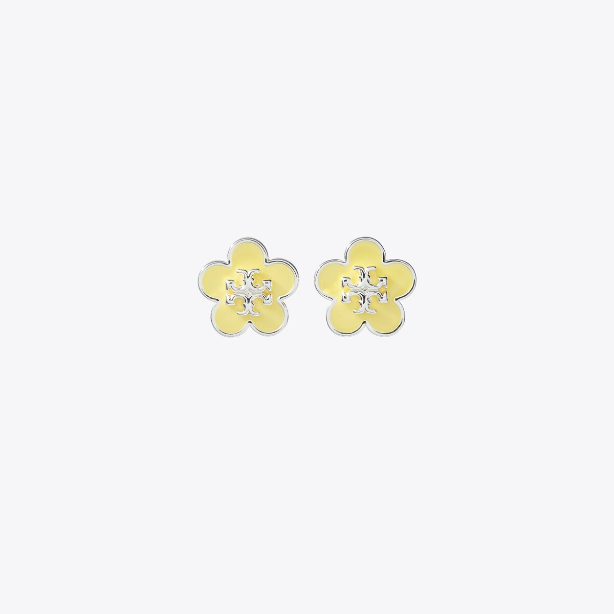 TORY BURCH Britten Pave Cut Out Stud Earring ★ お花 パヴェ TORY BURCH Britten Pave Cut Out Stud Earring ☆ お花 パヴェ