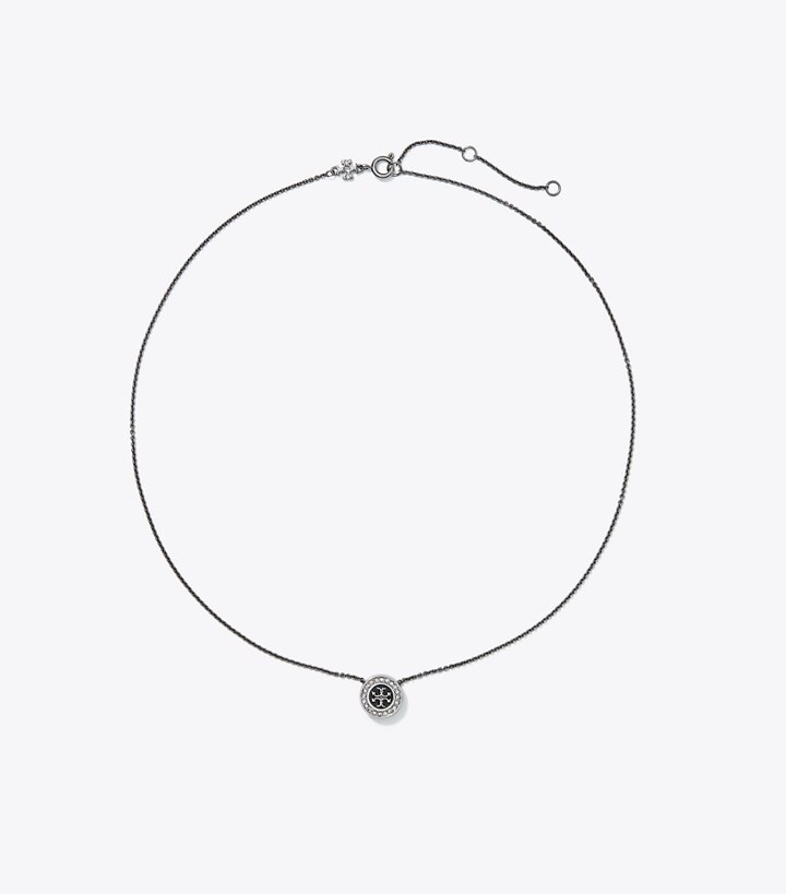 Kira Enamel Pavé Pendant Necklace: Women's Jewelry | Necklaces | Tory Burch  EU