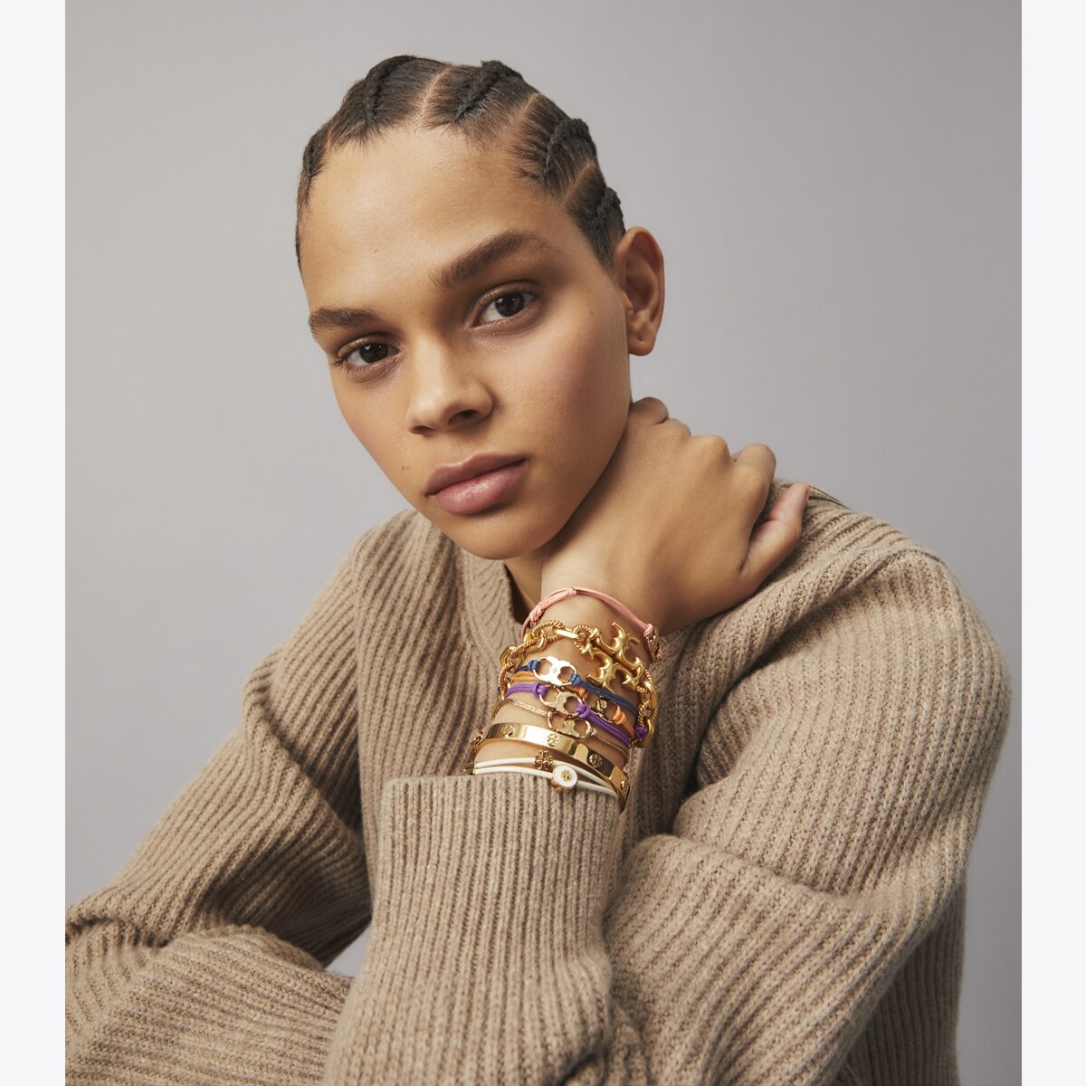 ブレスレット [ TORY BURCH ] KIRA ENAMELED SLIDER BRACELET Kira Enameled Slider Bracelet: Women's Designer Bracelets