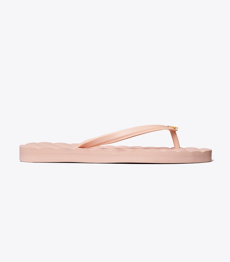 Tory Burch designer sandals Kira Flip-Flop in MEADOWSWEET / GOLD side
