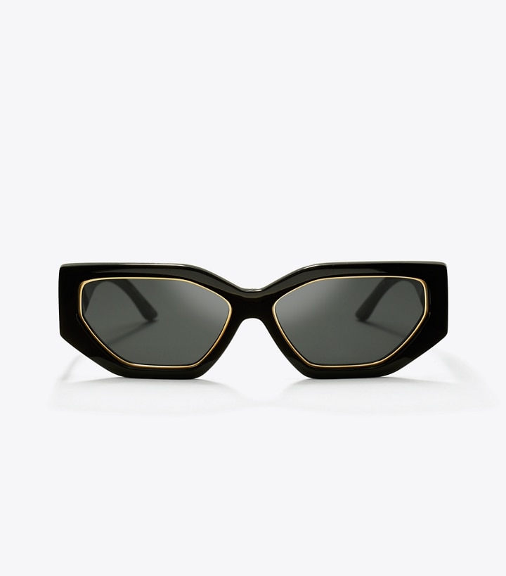 Kira Geometric Sunglasses: Women's Designer Sunglasses & Eyewear | Tory  Burch