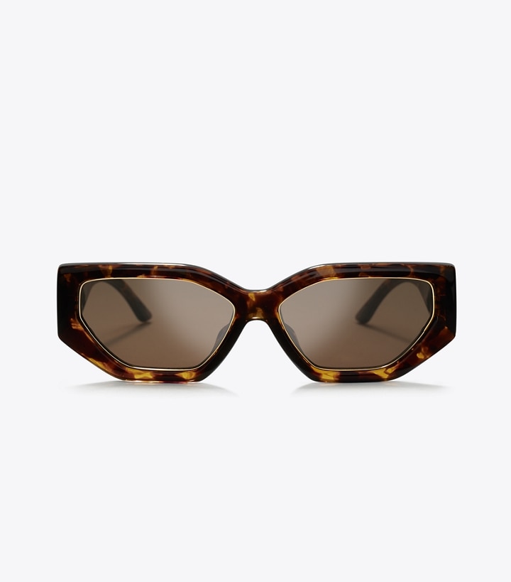 Kira Geometric Sunglasses: Women's Accessories | Sunglasses & Eyewear | Tory  Burch UK