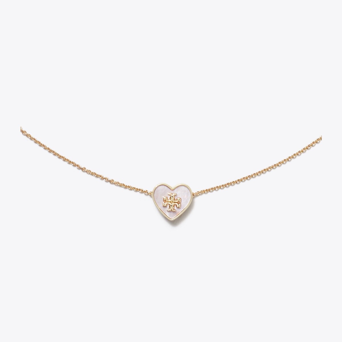 【Tory Burch】Kira Heart Pendant Necklace ※送関込 Kira Heart Pendant Necklace: Women's Designer Necklaces