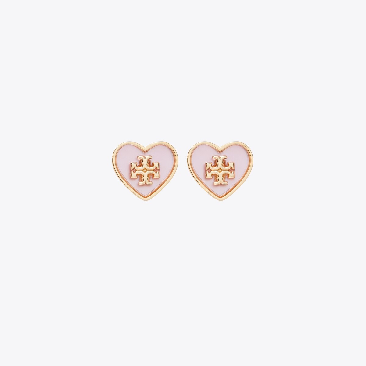 Kira Heart Stud Earrings: Women's Designer Earrings | Tory Burch