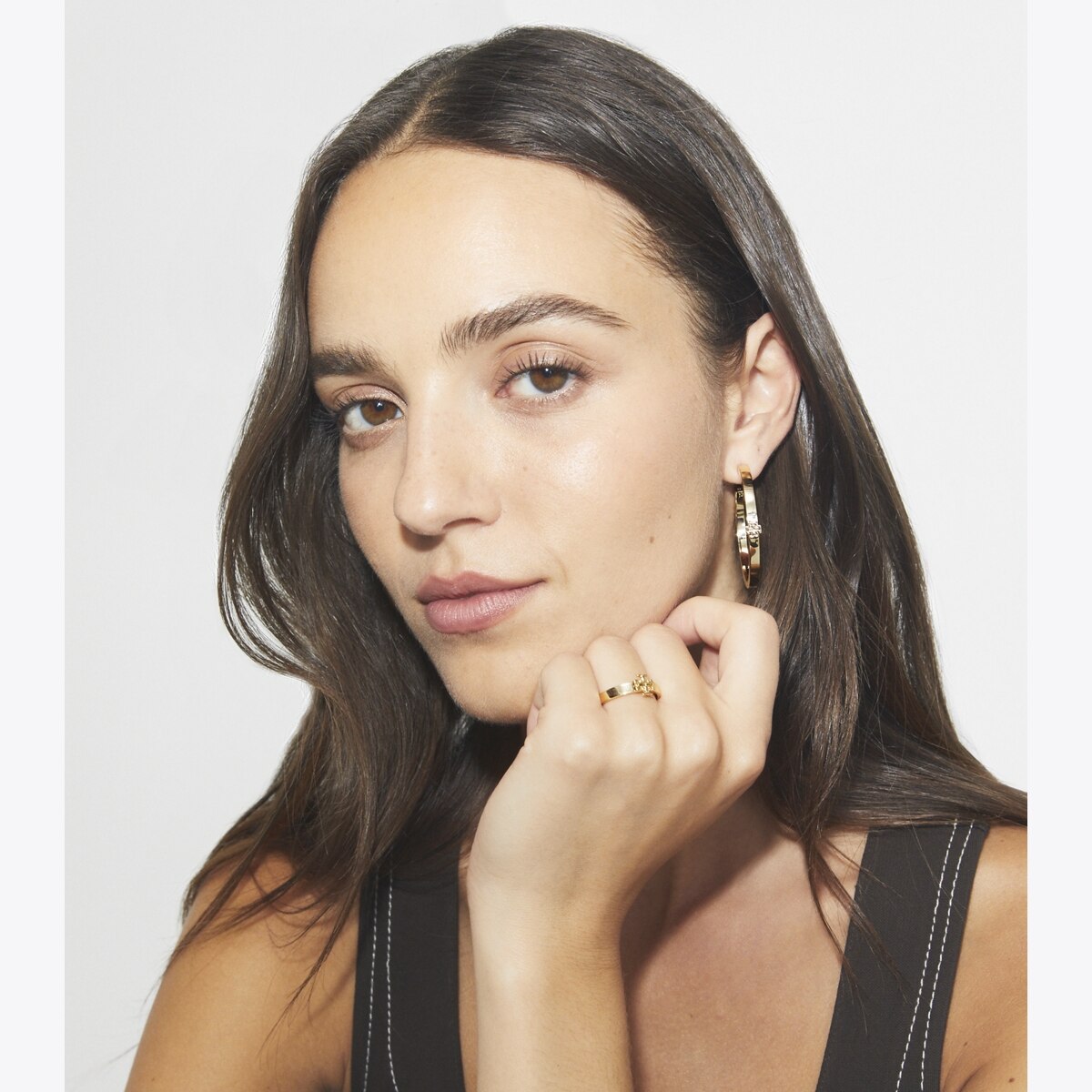 Kira Hoop Earrings: Women's Designer Earrings | Tory Burch