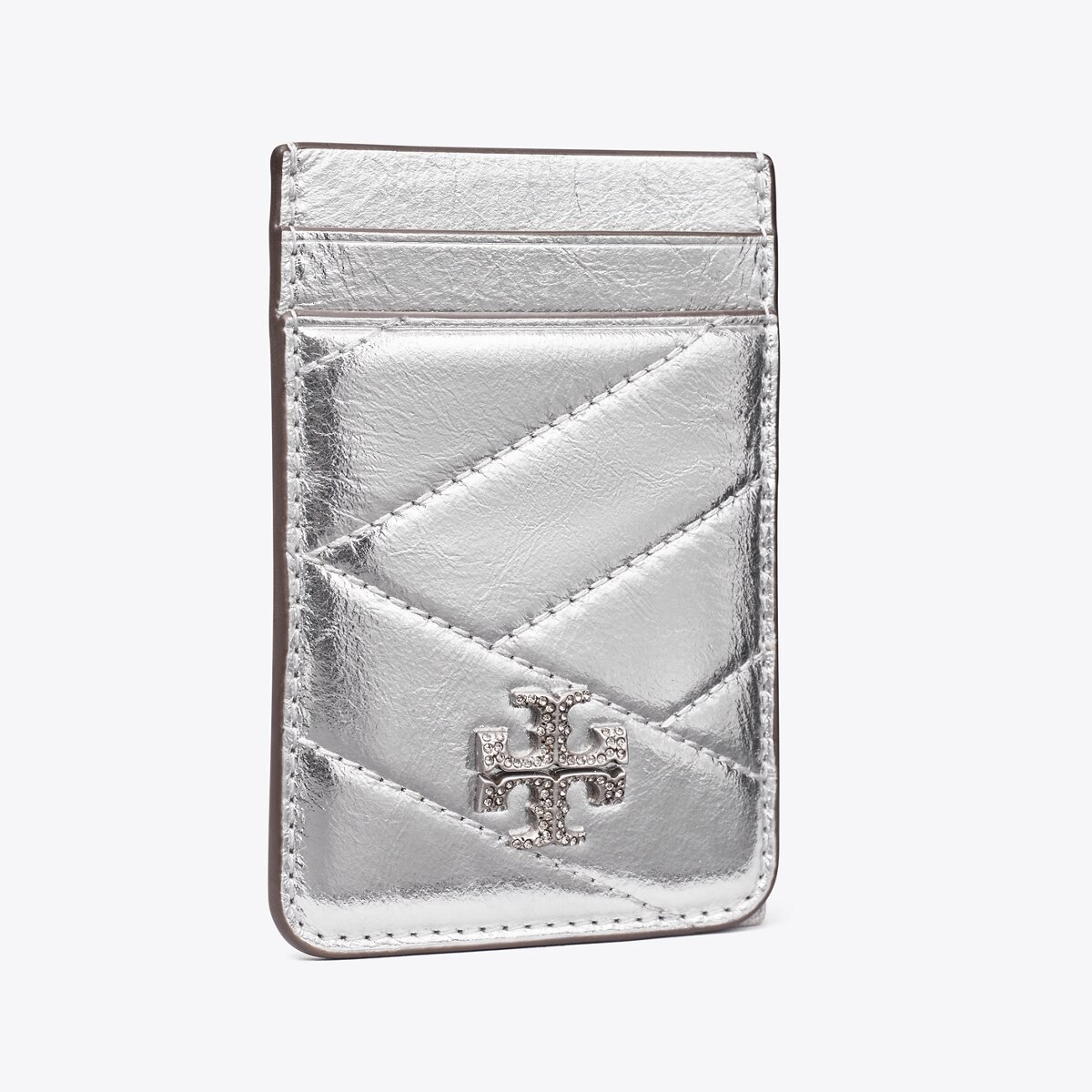 カードケース・名刺入れ TORY BURCH KIRA DIAMOND LEATHER CARD CASE Tory Burch Kira Diamond Quilted Leather Card Case | Nordstrom
