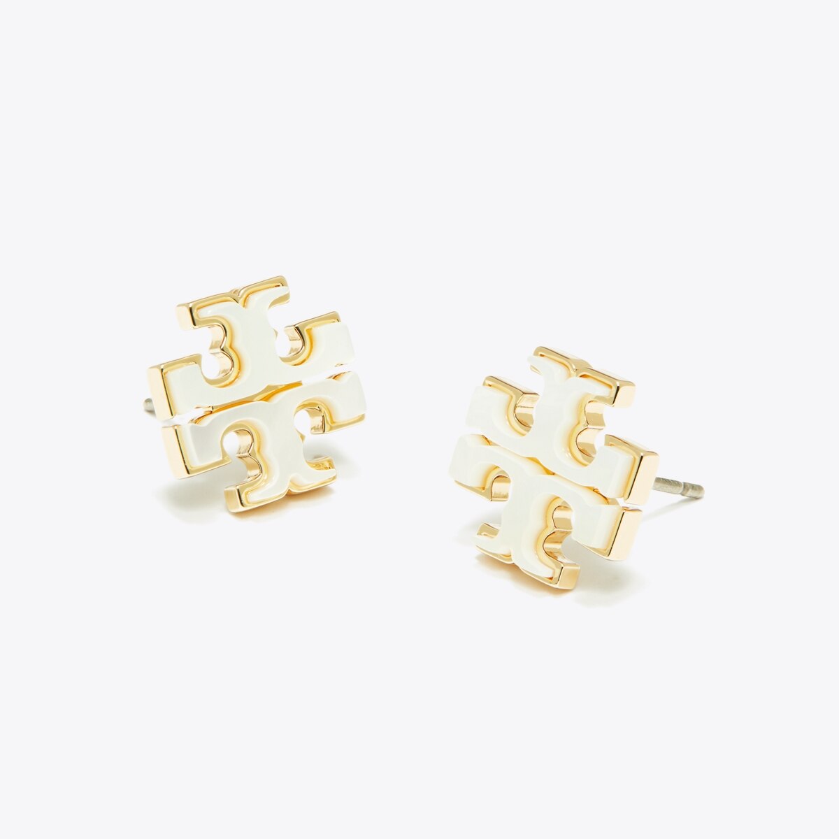 Kira Mother of Pearl Stud Earrings: Women's Designer