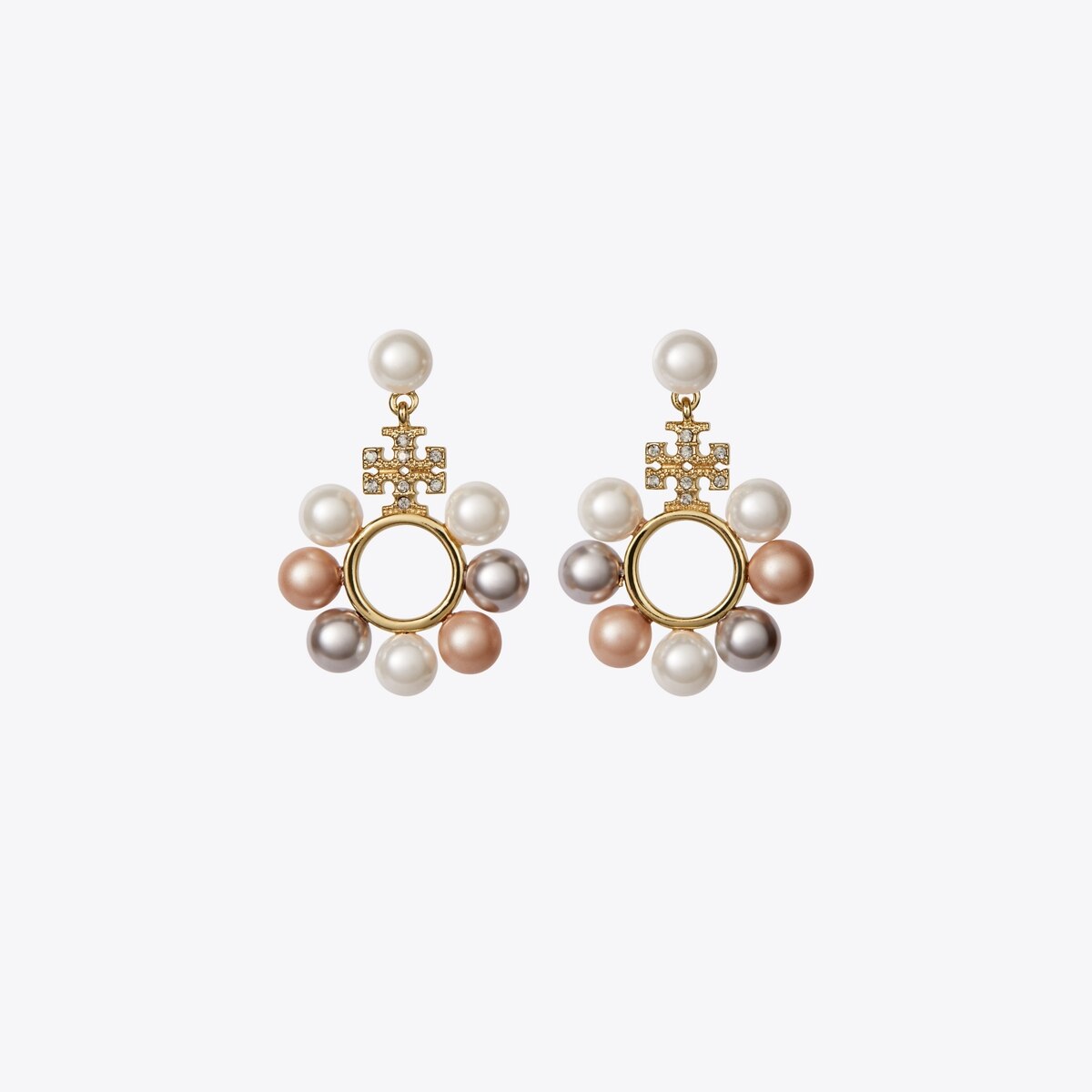 Kira Multi Pearl Earring: Women's Jewelry | Earrings | Tory Burch EU