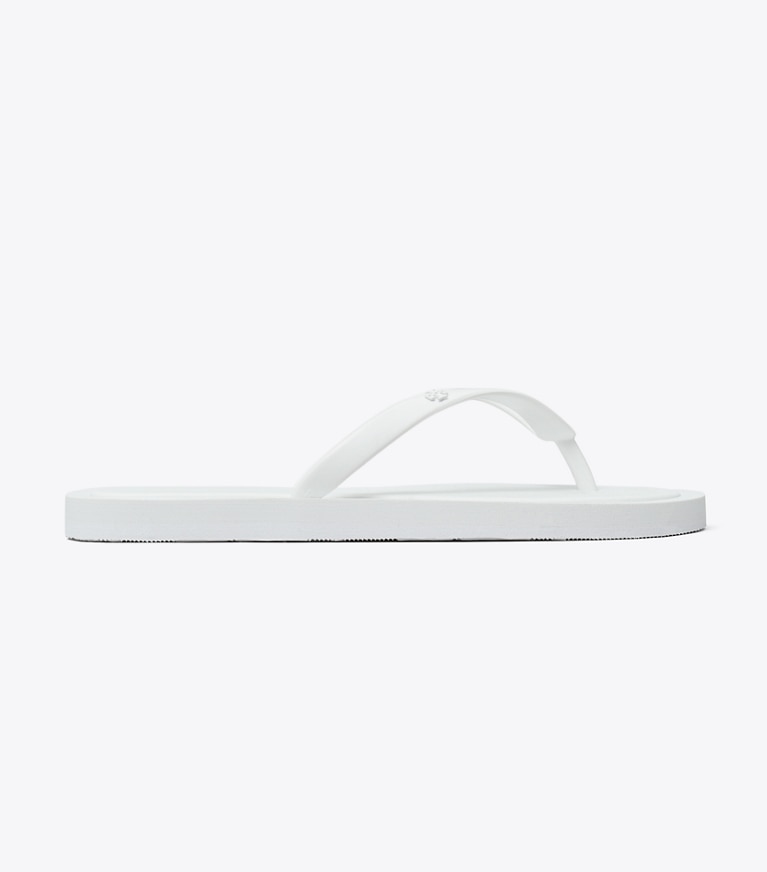 Tory Burch designer sandals Kira Padded Flip-Flop in OPTIC WHITE / OPTIC WHITE side
