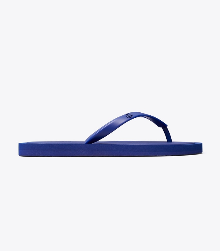 Tory Burch designer sandals Kira Padded Flip-Flop in BALLPOINT BLUE / BALLPOINT BLUE side