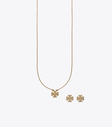 tory burch gold necklace