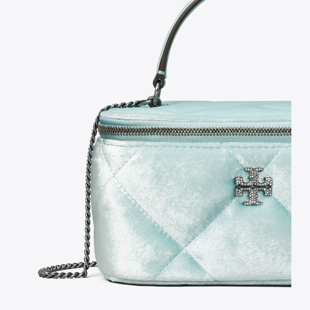 Kira Diamond Quilt Vanity Case: Women's Designer Mini Bags