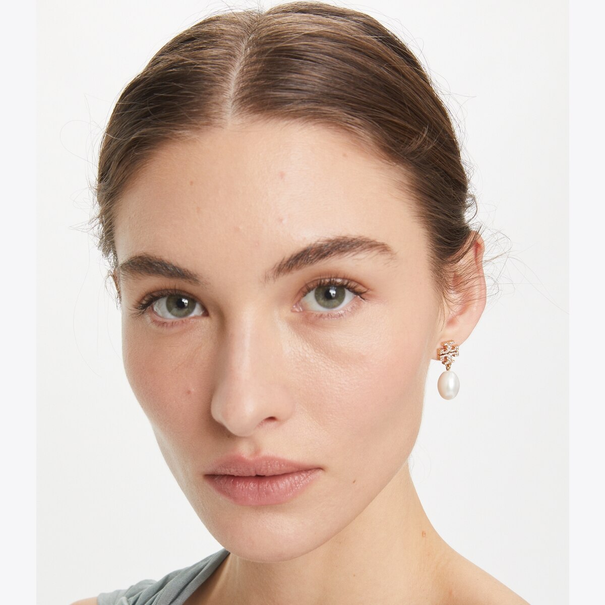 TORY BURCH ピアス KIRA PAVE PEARL DROP EARRING 60525 Kira Pavé Pearl Drop Earring: Women's Jewelry | Earrings