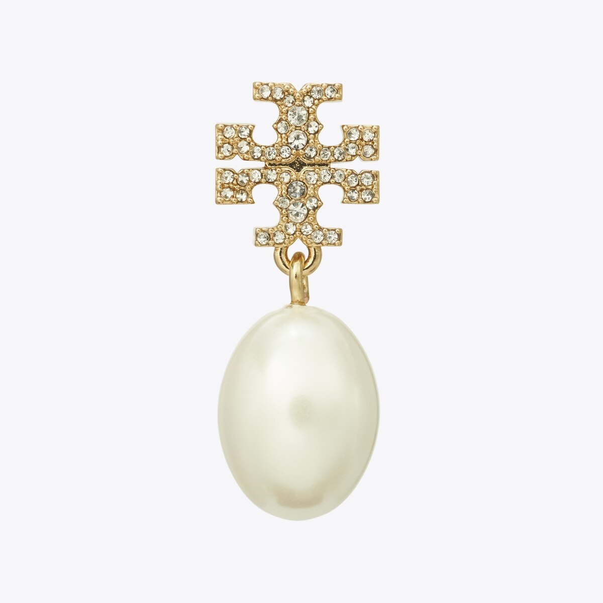 Tory Burch KIRA PAVE PEARL DROP ピアス レディース 60525-955 Tory Burch 60525 955 PAVE PEARL DROP EARRINGS Pink Gold | eBay