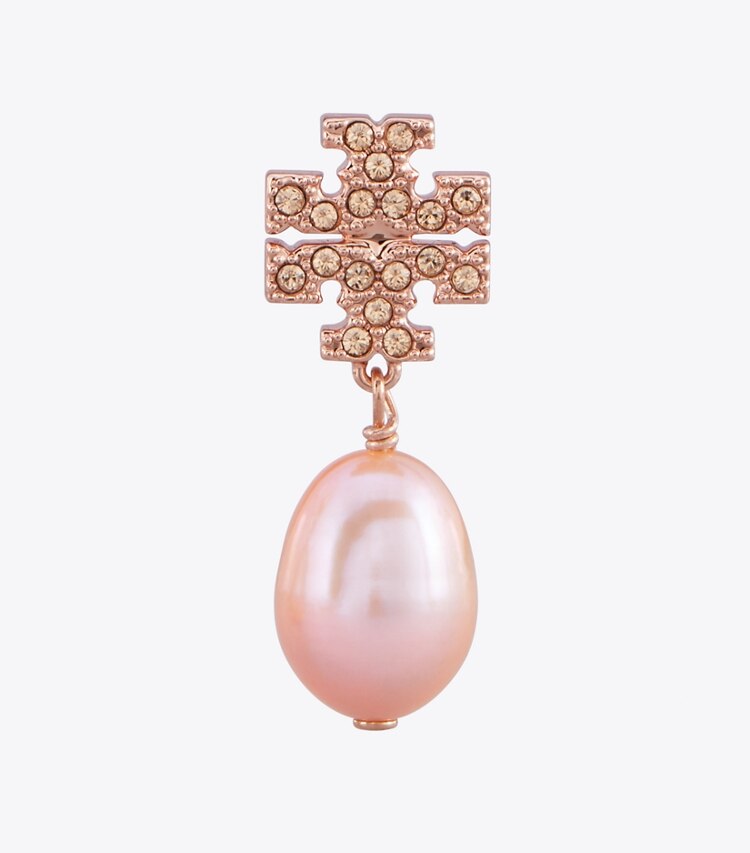 Kira Pavé Pearl Drop Earring: Women's Jewelry | Earrings | Tory