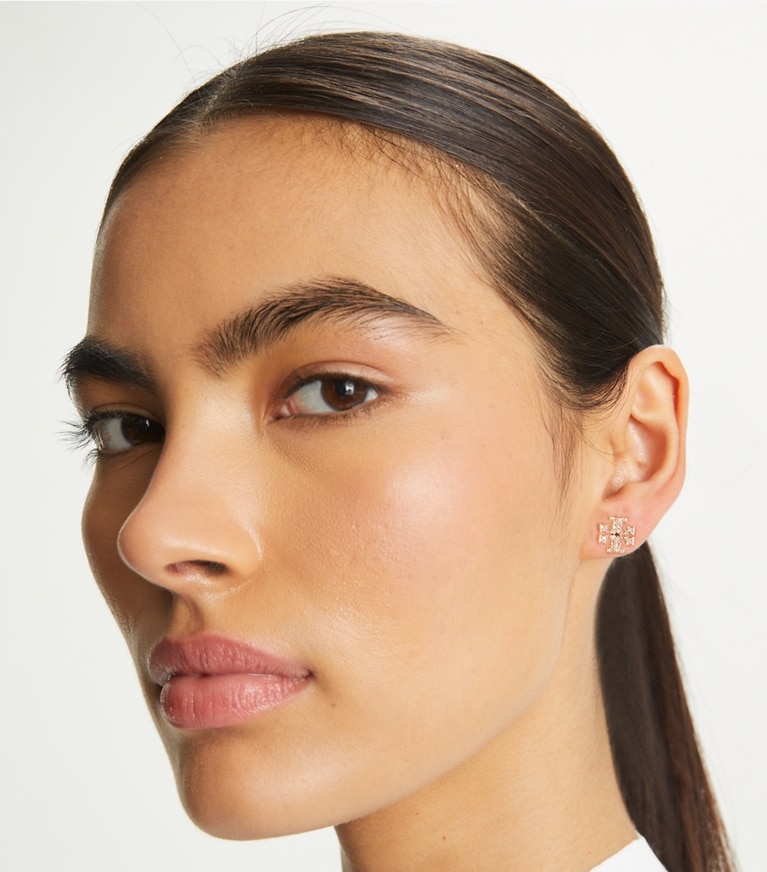 Tory burch deals pave earrings