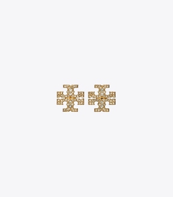 Kira Clover Stacked Stud: Women's Designer Earrings | Tory Burch