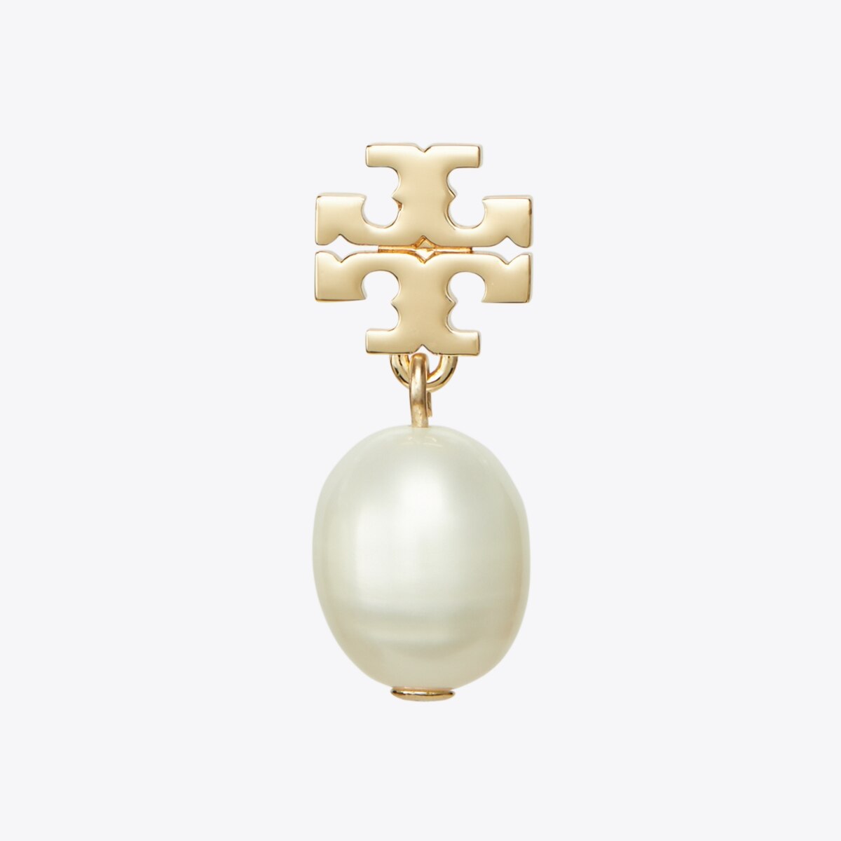 Tory hotsell Burch Kira pearl drop earrings in rose gold