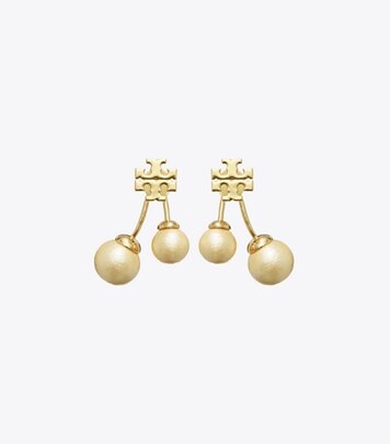 Tory Burch Kira Pearl Drop Earrings