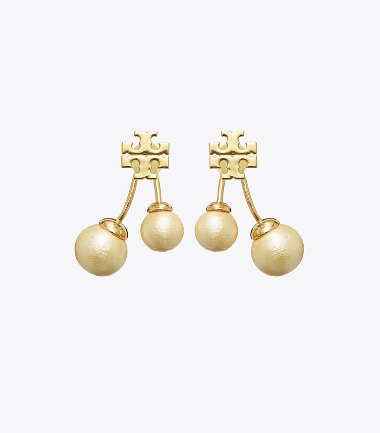 Tory Burch】KIRA PEARL FRONT-BACK EARRING♪ピアス♪-